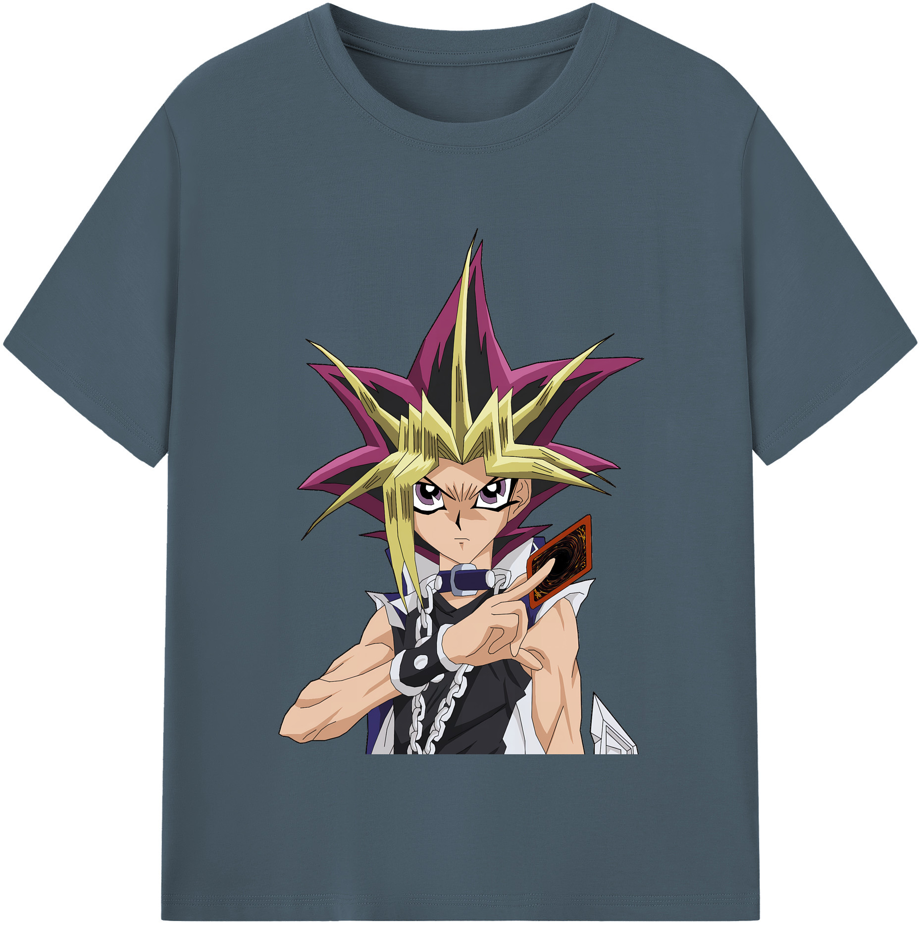 （画像用） 遊☆戯☆王 Yu-Gi-Oh! 綿100％半袖Tシャツ（フロントプリント）